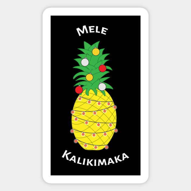 Mele Kalikimaka Sticker by EmilyK